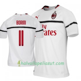 Jalkapallo Pelipaidat AC Milan Fabio Borini 11 Vieraspaita 2018-2019 Lyhythihainen